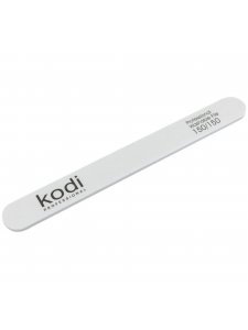 № 19 Straight Nail File 150/150 (Color: White, Size: 178/19/4)